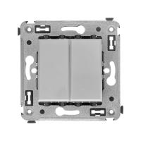 DKC Avanti Закаленная сталь Кнопка двухклавишная