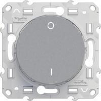 SE Odace Алюминий Выключатель 2-полюсный 16А