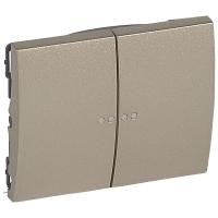 Legrand Galea Life Титан Клавиша 2-ая c точечной подсветкой