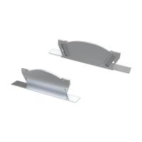 Arlight Заглушка для ALM-ARC-DOUBLE серая с отверстием (Металл)