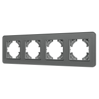 Arlight Рамка стеклянная FRM-OMALI-GS-4-GR (-)