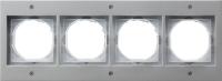Gira TX-44 Алюминий Рамка 4-ая