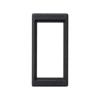 Simon Connect Вставка узкая для установки 3-проводного разъема GST18 цвета графит K45