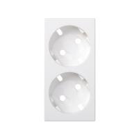 Simon Cima 500 Белая Накладка на 50002432-039, 50002472-039, 50х100мм