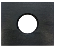 BIRONI Шедель Форест Бук Угольно-черный Рамка 1-ая (скрытый монтаж)