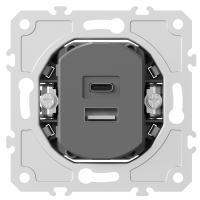 Donel USB зарядное устройство, 12Вт тип A, С , серия DB, DB12310