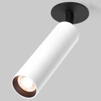 Diffe светильник встраиваемый белый/черный 8W 4200K (25040/LED) 25040/LED Elektrostandard Diffe a058228