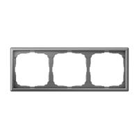 Systeme Electric ArtGallery Сталь Рамка 3-ая, универсальная