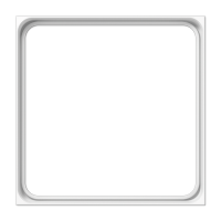 JUNG Промежуточная рамка; белая