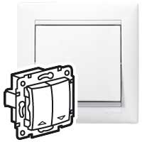 Legrand Valena Бел Выключатель жалюзийный кнопочный