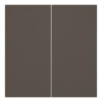 Клавиши двухклавишного выключателя, капучино (35611 CP)