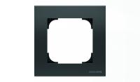 ABB SKY Чёрный бархат Рамка 1-постовая