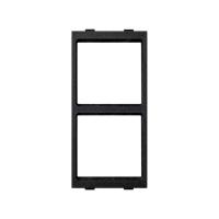 Simon Connect Графит Адаптер для 2-х механизмов Simon 27, Cima-модуль 52x108мм