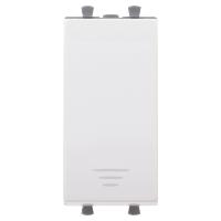 DKC Avanti Белое облако Кнопка 1 модуль