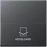 JUNG Матовый Антрацит Выключатель карточный