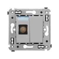 DKC Avanti Закаленная сталь Розетка TV одиночная