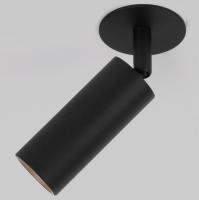 Diffe светильник встраиваемый черный 8W 4200K (25039/LED 25039/LED Elektrostandard Diffe a058218