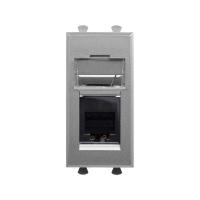 DKC Avanti Закаленная сталь телефонная розетка RJ-12 1модуля