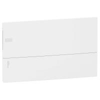 SE RESI9 MP (Mini Pragma) Бокс встраеваемый с белой дверью 1 ряд/18 модулей, IP40, IK07, 63А, 2 клеммы, Италия