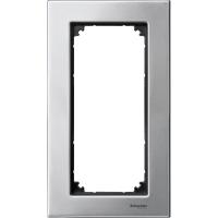 SE Merten SM M-Elegance Платина серебро Рамка 2-ая без перегородки