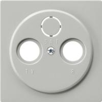 Gira S-Color Серый Накладка для коаксиальной антенной розетки