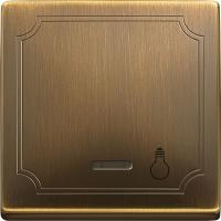 SE Merten SD Античная латунь Клавиша со световой индикацией, «свет» (MTN437943)