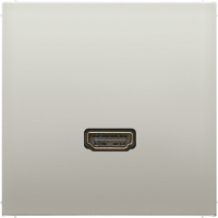 JUNG LS 990 Edelstahl Аудио Разъем (RCA) / Stereo Jack (TRS 3.5 mm) HDMI