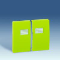 Simon 44 Aqua Фисташковая Клавиша двойная для выключателя с подсветкой