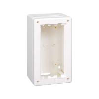 Simon Connect Белая Коробка Cima для поверхностного монтажа в сборе, на 1 Cima-модуль