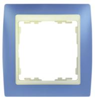 Simon 82 Сирень/Слоновая кость Рамка 1-ая