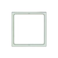 Simon 27 Play Серая прозрачный Вставка декоративная для рамок с вырезом под декор