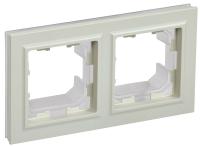 IEK BRITE Рамка 2-мест. IP44 РУ-2-БрКр-44 беж.