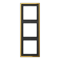 JUNG LS 990 Блеск золота Рамка 3-ая