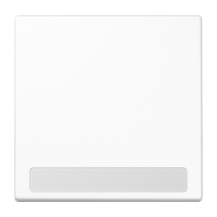 JUNG LS 990 Белая Клавиша 1-ая с полем для надписи