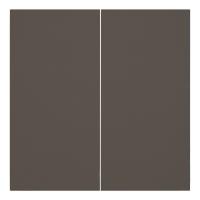 Клавиши для двухклавишного перекрестного выключателя , капучино (35614 CP)