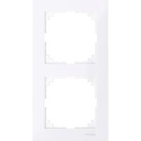 SE Merten SM M-Pure Бриллиантовый Бел Рамка 2-ая