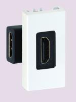 Simon Connect Графит Разъём HDMI, 22,5х45мм