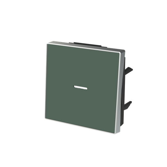 ABB SKY Комодоро Клавиша для 1-клавишных выключателей/переключателей/кнопок с линзой подсветки