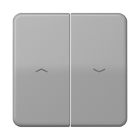 JUNG CD Серая Клавиша 2-ая жалюзийная ударопрочная