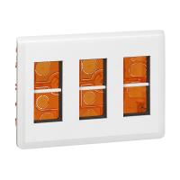 Legrand Mosaiс Набор встраиваемого монтажа - Программа Mosaic - 3x4 модулей - белый