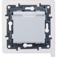 Legrand Etika Белый Розетка 2К+З IP44