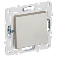 IEK SKANDY Шампань Выключатель 1-клавишный 10А SK-V01Sh