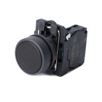 Systeme Electric Кнопка SB5 в сборе модульная 22мм черная с возвратом пластик 1НО