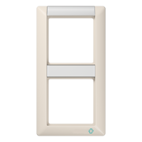 JUNG Рамка 2-кратная, слоновая кость