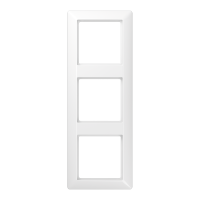 JUNG AS 500 Белая Рамка 3-ая