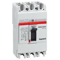 Legrand DRX125 фиксированный 3P 60А 36кА