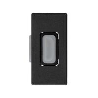 Simon 27 Мех Графит Разъём HDMI, узкий, (мама-мама), S27