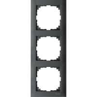 SE Merten SM M-Pure Антрацит Рамка 3-ая