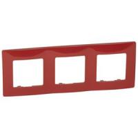 Legrand Etika Красная Рамка 3-ая