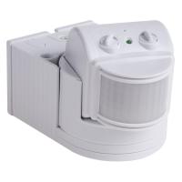 Датчик движения настенный ДДС 04, 180°,1200Вт,10-2000Лк, 12 м,10-420 сек,IP44 Rexant